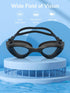 Unisex-Adult Polarized Swim Goggles, Anti-fog Leak-proof for Men Women