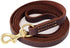 FAIRWIN Leather Dog Leash, 6 Foot, Heavy Duty for Large Medium Small Dogs (5/8", Brown)