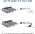 BFPETHOME Orthopedic Dog Bed for Large Dogs - Waterproof Sofa Bed with Removable Washable Cover, Nonskid Bottom