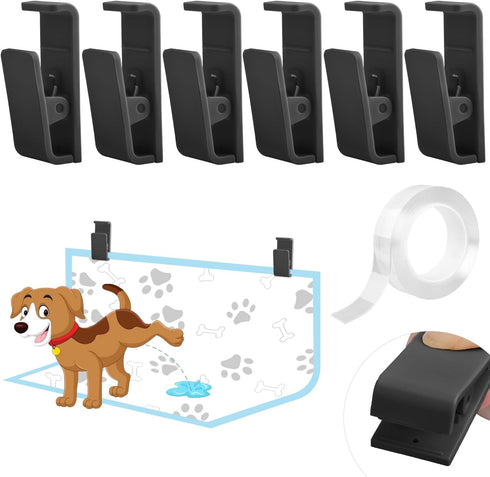 CAPHONT 6 Pcs Dog Pee Pad Holder, Potty Training Dog Pee Pad Holder