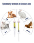 HAOYUSTORE 4 Pet Nursing Bottle, Nursing Bottle Kits, Kitten Bottle Feeding Kit, Nursing Bottle Kits for Puppy & Kitten