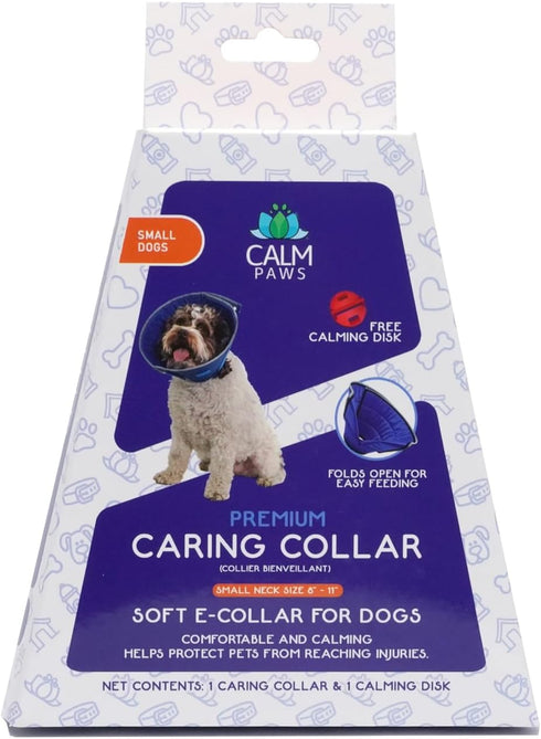 Calm Paws Dog Caring Collar with Calming Sm.