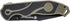 Smith & Wesson SWAT II 8.5in S.S. Spring Assisted Folding Knife, 3.5in Serrated Drop Point, Rubberized Handle
