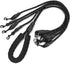 4 Way Dog Leash, 4 in 1 Traction Rope for Dogs Cats Outdoor Walking for Medium Large Dogs