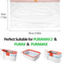 40 Count PuraMax2 Drawstring Automatic Cat Litter Box Liner Bags, Disposable Heavy Duty Cat Litter Liners, Replaced