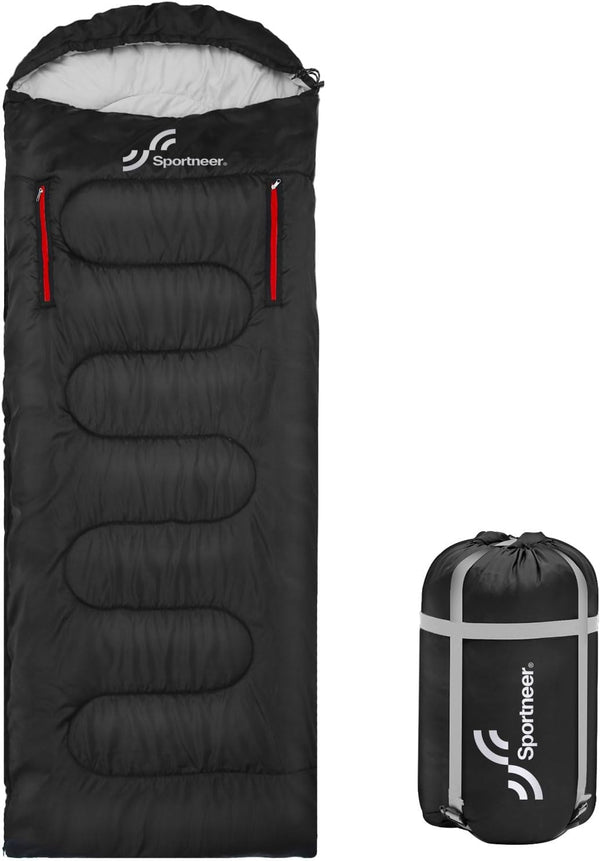 Sportneer Wearable Sleeping Bag for Adults & Kids, Waterproof Portable for Camping & Hiking
