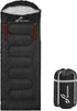 Sportneer Wearable Sleeping Bag for Adults & Kids, Waterproof Portable for Camping & Hiking
