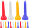 WINOMO Plastic Golf Tees, 3.5mm, 100pcs (Mixed Color)