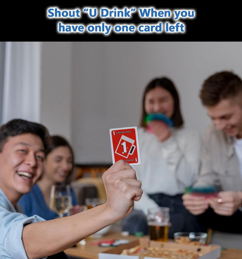 UDRINK! The Drinking Game Cards for Adults, Fun & Easy Games for Game Nights, 2024 New Edition