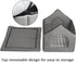 Hollypet Cozy Pet Bed House, Warm Cave Sleeping Bed for Puppy Nest, Cats and Small Dogs, Gray