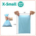 (200 count, Pack 2) (400Bags) BOS Amazing Odor Sealing Cat Waste Bags - Durable and Unscented [Size: XS, Color: Light