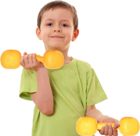 Kids Dumbbells Set - Adjustable Sand or Water Filled Dumbbells for Fun & Fitness, Toddler Weight Set