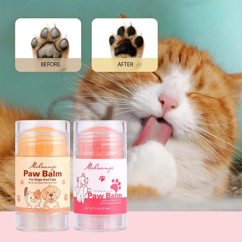 Steigullage Ingredients1.41oz, Cats Paw Balm Lick Safe,paw Butter for Cat-Friendly Natural Pet Paw Wax moisturizer