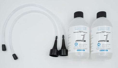 H1 Grade,13-inch (16.8 oz/496 ml (2x8.4 oz)) Silicone Treadmill Belt Lubricant, NSF Application Tubes, Pure Silicone