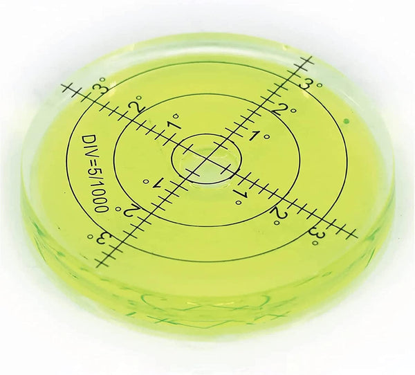 Ujicde Pro Putt Green Reader, Golf Ball Marker, Golf Putting Aid Round Bubble