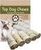 Top Dog Chews 6 Roasted Beef Cheek Rolls, 5 Pack, Long Lasting