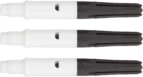 L-style Carbon Dart Shafts Spinning Short (190) White