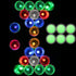 Glow in The Dark Beer Pong Set - Party Games with 22 Light Up Cups (5 Colors) and 6 Glow Balls