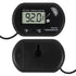 4Pcs Aquarium Thermometer Fish Tank Thermometer Reptile Fahrenheit Terrarium Water Temperature Indicator Test Digital