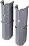 Flambeau Outdoors 455TKR Tuff Krate Rod Holders, 2 Pack Kayak Fishing Storage Accessory in Gray