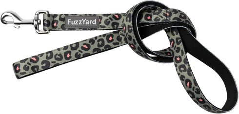 FuzzYard Savanna Dog Leash | Size L | Comfortable Neoprene Lead for Outdoor Walking & Training