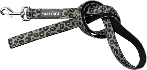 FuzzYard Savanna Dog Leash | Size L | Comfortable Neoprene Lead for Outdoor Walking & Training