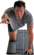 Non-Slip Orthopedic Yoga Mat - Fold-Over Joint Support with Body Alignment Lines - Great for Seniors