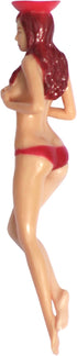 O'RINN GOLF Perky Tees - Funny Golf Gifts for Men, 6 Pack 3" Ms. Perky Redhead Pin Up Girl