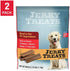 Jerky Treats 60 oz. 3.75 lbs 2 Pack Tender Strips Dog Snacks Beef