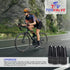 Presta Valve Cap Set of 6, Anodized Aluminum Alloy Tire Air Valve Caps for Cycling, Black