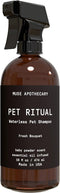 Muse Apothecary Pet Ritual Aromatic Waterless Shampoo for Pets, No Rinse Dog Shampoo with Essential Oils (16oz Fresh