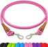 6 Foot Heavy Duty Dog Tie Out Rope Leash, Climbing Nylon Basic Leash for Indoor and Outdoor