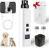 MINYUGUT Dog Nail Grinder, Electric Pet Nail Grinder with 2 Speed Digital USB