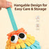 HEAT PAWS Pinecone Pet Snuffle Toy with BB Squeaker & Crinkle Paper | Interactive Hide and Seek Food Puzzle Toy |