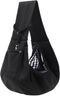 Reversible Dog Carrier Sling, Puppy Purse with Storage Pocket, Hands-Free Carrier for Small Dogs and Cats, Travel