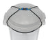 Large Trash Can Lock for 45 Gallon Cans, Bungee Cord Design for Easy Install, Perfect for Dogs and Raccoons