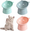 3pcs Elevated Cat Bowls, Raised Feeding Bowls with Stand, Anti Vomit Cat Food Bowl, Tilted Cat Feeder Dishes
