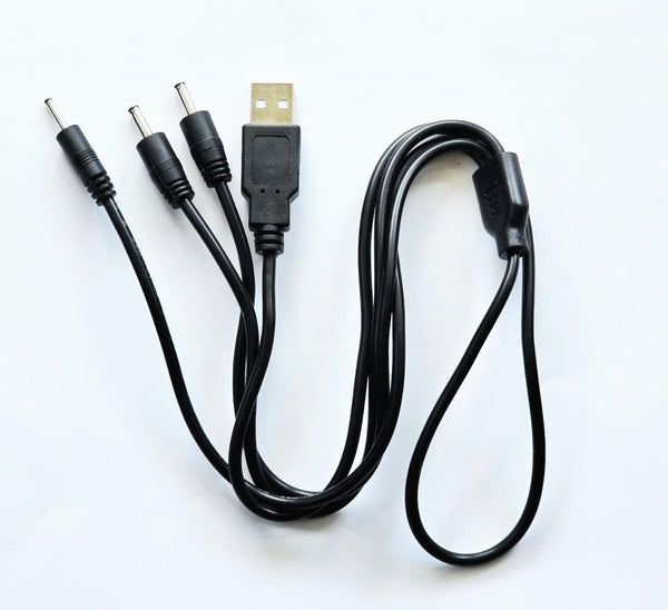 3-pin USB Charger for Groovypets Waterproof Rechargeable Remote Trainer Dog Training Shock Collar Model T221