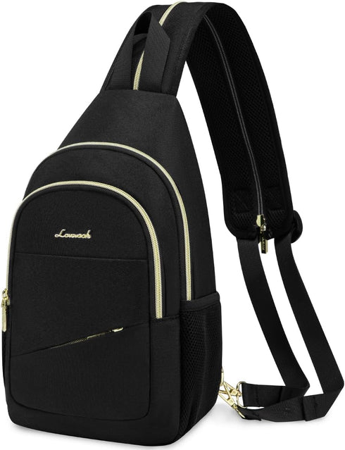 LOVEVOOK Sling Bag for Women, Sling Backpack Crossbody Bags Convertible, Small Diaper