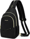 LOVEVOOK Sling Bag for Women, Sling Backpack Crossbody Bags Convertible, Small Diaper