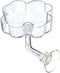 Acrylic Mini Clover Shaped Feeding Dish for Shrimp/Small Fish in Aquarium