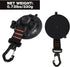 REDCAMP Heavy Duty Suction Cup Anchor with Securing Hook Tie Down, Removable Camping Tarp Accessory