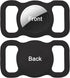 Protective Airtag Case for Dog Collar, Waterproof Holder Case Compatible with Apple AirTag, Black
