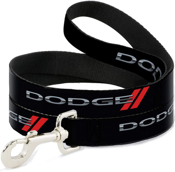 Buckle-Down Pet Leash - Dodge Red Rhombus, 4 Feet Long, 1.5" Wide