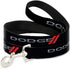 Buckle-Down Pet Leash - Dodge Red Rhombus, 4 Feet Long, 1.5" Wide