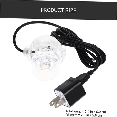 Fish Tank Spotlight LED Aquarium Light, Underwater LED Light for Fish Tank Supplies and Decoration
