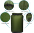 Pimoys 5 Pack Waterproof Dry Sacks, Lightweight Outdoor Dry Bags 20L/12L/10L/6L/3.5L for Kayaking, Camping, Rafting