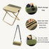 Generic Backpack Backpack Large-12.2 11.4 9.84 Foldable StoolPortable Foldable StoolOutdoor Chair with Pocket, Travel