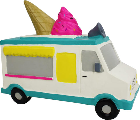 Vehicles- Cream Truck 6.5" Dog Toy