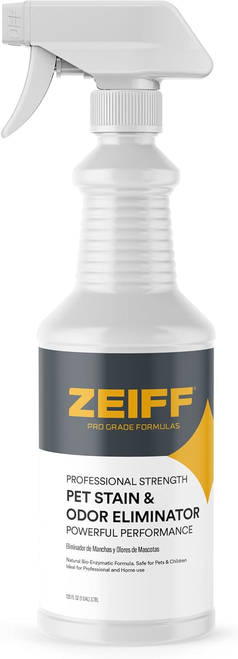 Pet Stain and Odor Remover - Enzyme Cleaner for Tough Stains, Carpet Stain Remover for Dog Urine and Cat Pee